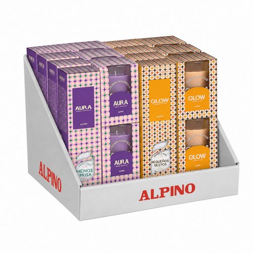 Alpino Harmony Surtido Expositor de Velas y Mikados Magnolia y Lotus de 20 Unidades Alpino Harmony Surtido Expositor de Velas y Mikados Magnolia y Lotus de 20 Unidades