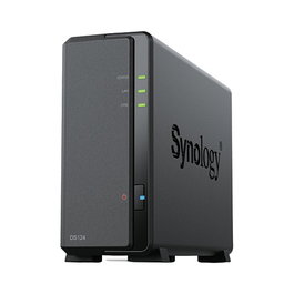 Synology DiskStation DS124 NAS Escritorio Negro