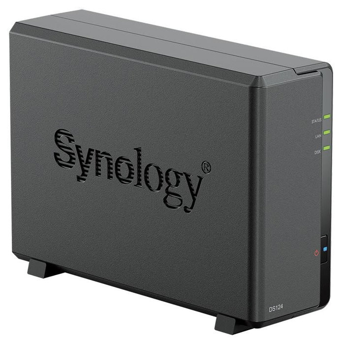 Synology DiskStation DS124 NAS de 1 Bahía Negro Synology DiskStation DS124 NAS de 1 Bahía Negro