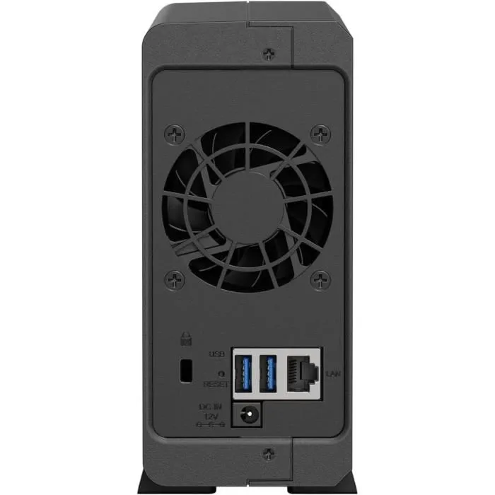 Synology DiskStation DS124 NAS de 1 Bahía Negro Synology DiskStation DS124 NAS de 1 Bahía Negro