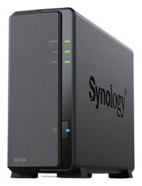 Synology DS124 NAS Servidor Torre 1 Bahía 3.5"/2.5" 1GB DDR4