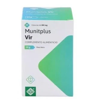 Gheos Munitplus Vir - 30 Cápsulas - Complemento Alimenticio para el Apoyo al Sistema Inmunitario Gheos Munitplus Vir - 30 Cápsulas - Complemento Alimenticio para el Apoyo al Sistema Inmunitario