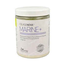 Vaminter Colagenova Marine Colágeno Marino Hidrolizado con Ácido Hialurónico y Magnesio Sabor Limón 295g