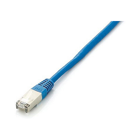 EQUIP Equip Patchkabel Cat6A S/FTP 2xRJ45 10 m Azul, Cable de Red Cat.6a, 10 Gigabit Ethernet, Shielded (S-STP), 10 Gbit/s, Blindaje S/FTP, LSZH, 10 m, Azul, 605636