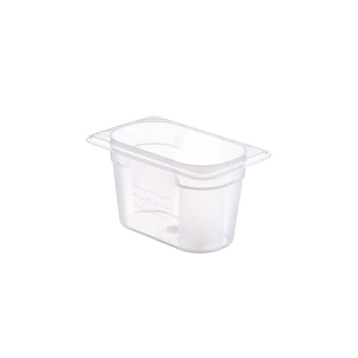 ARAVEN Cubeta GN 1/9 Transparente 0,9 L ARAVEN Cubeta GN 1/9 Transparente 0,9 L