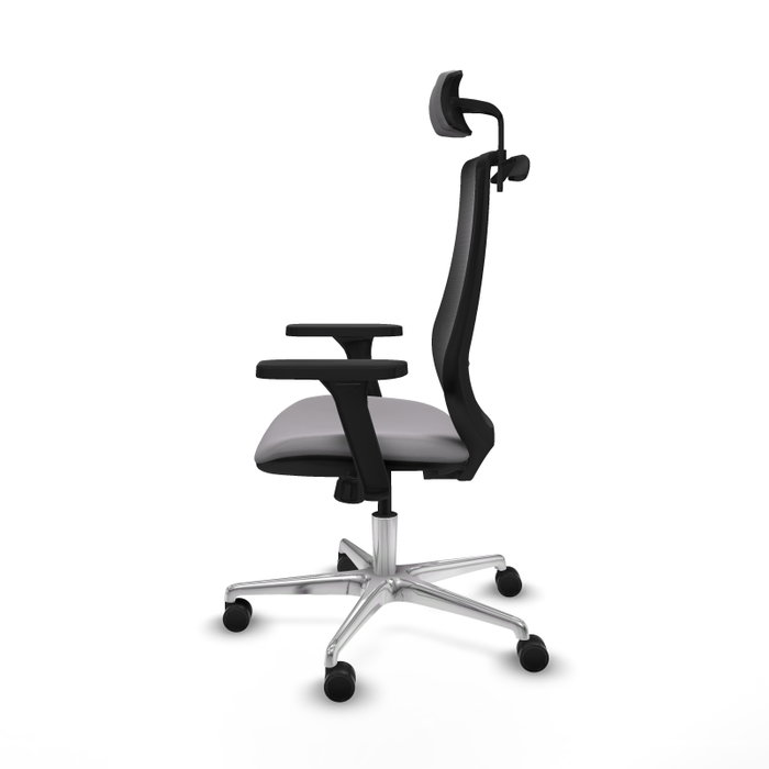 PIQUERAS Y CRESPO Silla de oficina Mardos con mecanismo Sincro, Gris y Negro PIQUERAS Y CRESPO Silla de oficina Mardos con mecanismo Sincro, Gris y Negro