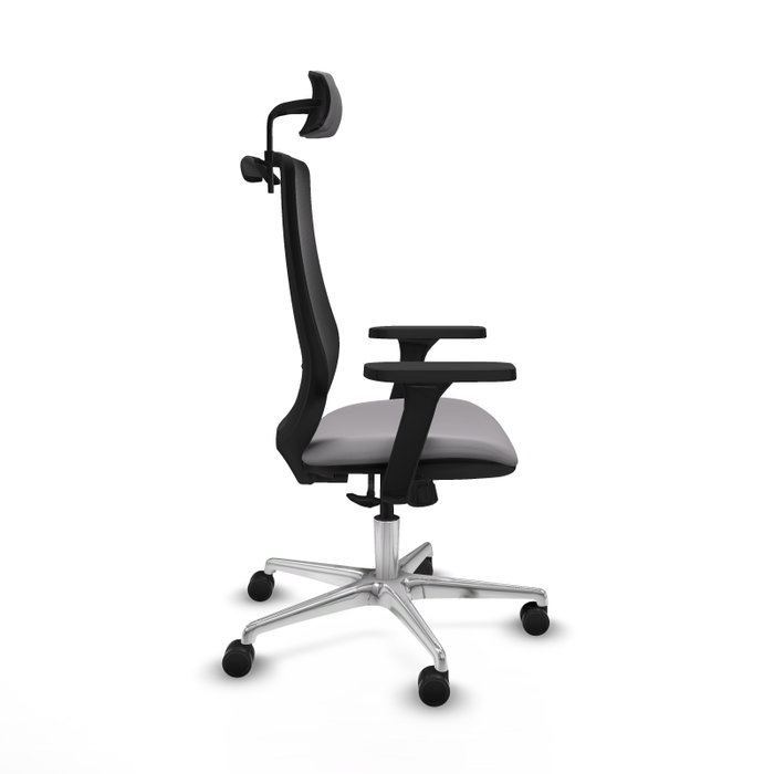 PIQUERAS Y CRESPO Silla de oficina Mardos con mecanismo Sincro, Gris y Negro PIQUERAS Y CRESPO Silla de oficina Mardos con mecanismo Sincro, Gris y Negro