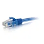 C2G 83161 Cable de Red RJ-45 a RJ:45 Macho Cat5e UTP U/UTP 1 Metro Azul - Cable Patch con Funda Protectora Antienganche