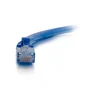 C2G 83161 Cable de Red RJ-45 a RJ:45 Macho Cat5e UTP U/UTP 1 Metro Azul - Cable Patch con Funda Protectora Antienganche