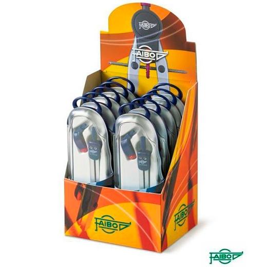 Faibo Compás Serie Blue-Line 327Au, Un Brazo Articulado, Caja Expositora 10 Unidades Faibo Compás Serie Blue-Line 327Au, Un Brazo Articulado, Caja Expositora 10 Unidades