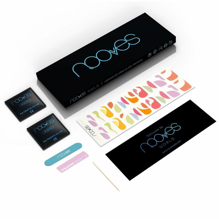 Nooves Láminas de Uñas de Gel Precurado Autoadhesivas Premium #paradise Nooves Láminas de Uñas de Gel Precurado Autoadhesivas Premium #paradise