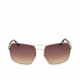 GUESS Gafas de sol GU00159-6333F estilo aviador con cristales marrones