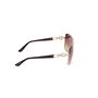 Guess GU00159 Gafas de Sol para Mujer Aviador con Lente 63 mm y Varilla 130 mm, Metal, 33F