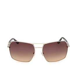 Guess GU00159 Gafas de Sol para Mujer Aviador con Lente 63 mm y Varilla 130 mm, Metal, 33F