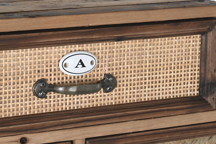 Cajonera Vintage DKD Home Decor Natural 33.5 x 111 x 70 cm