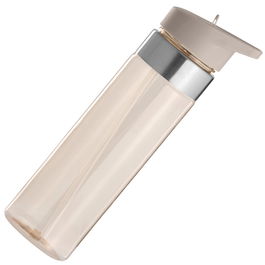 Botella Day 700 Ml Con Pajita Plegable, Libre de BPA, Tritán y PP, Hasta 70ºC, Apta Lavavajillas