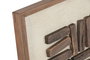 DKD Home Decor Cuadro Madera Reciclada Pino 62x4x62 3D Surtido de 2 Unidades