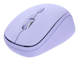 Trust Yvi+ Ratón Óptico Inalámbrico Multidispositivo Violeta