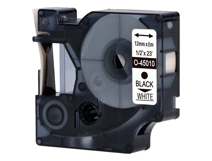 Q-connect MK-221 Cinta para Rotuladoras Brother, Blanco-Negro 9mm x 8m, Consumible Compatible para Etiquetas de Oficina, Taller o Tienda Q-connect MK-221 Cinta para Rotuladoras Brother, Blanco-Negro 9mm x 8m, Consumible Compatible para Etiquetas de Oficina, Taller o Tienda
