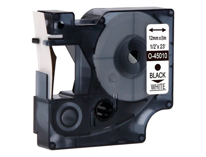 Q-connect MK-221 Cinta para Rotuladoras Brother, Blanco-Negro 9mm x 8m, Consumible Compatible para Etiquetas de Oficina, Taller o Tienda Q-connect MK-221 Cinta para Rotuladoras Brother, Blanco-Negro 9mm x 8m, Consumible Compatible para Etiquetas de Oficina, Taller o Tienda