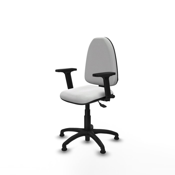 PIQUERAS Y CRESPO Silla de oficina Aýna con mecanismo Asincro, Tela Blanca PIQUERAS Y CRESPO Silla de oficina Aýna con mecanismo Asincro, Tela Blanca