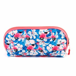Oh My Pop Neceser Jelly Pequeño Pink Scooter Azul Nailon Mujer 27x14x7 cm