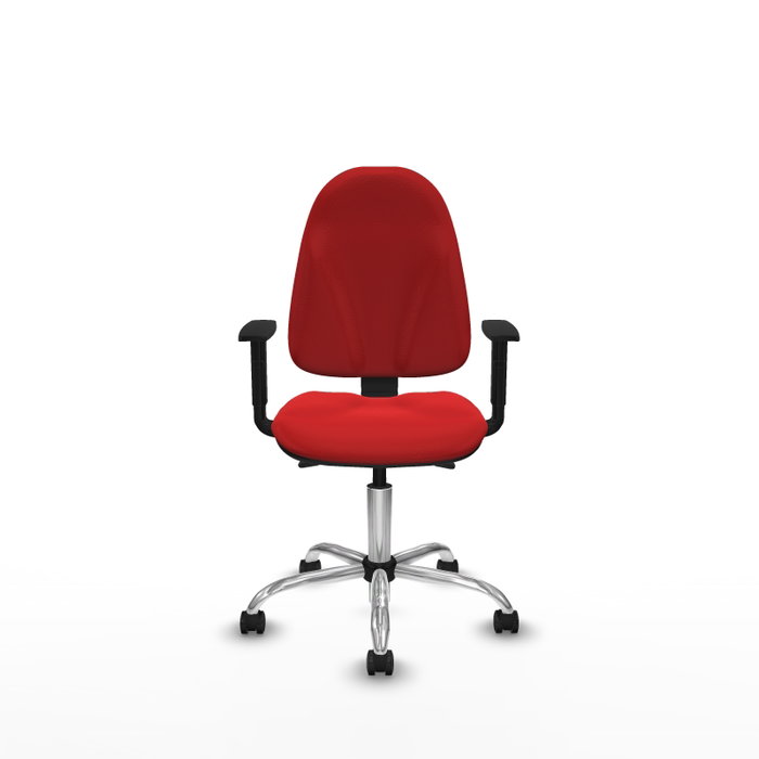 PIQUERAS Y CRESPO Silla de oficina Algarra Rojo con mecanismo Asincro PIQUERAS Y CRESPO Silla de oficina Algarra Rojo con mecanismo Asincro