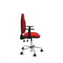 PIQUERAS Y CRESPO Silla de oficina Algarra Rojo con mecanismo Asincro