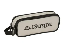Safta Bolso escolar portatodo Doble Kappa grey