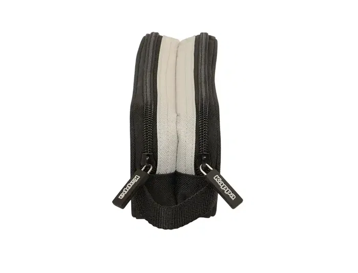 Safta Bolso escolar portatodo Doble Kappa grey