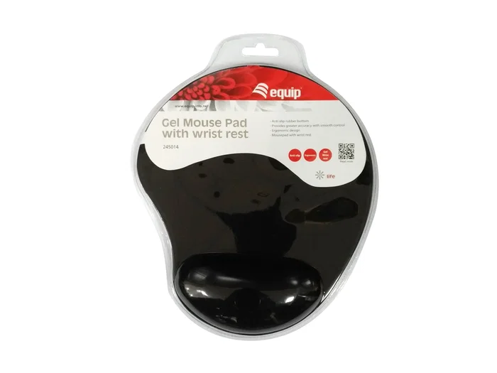 Equip Alfombrilla de Gel para Ratón Negro