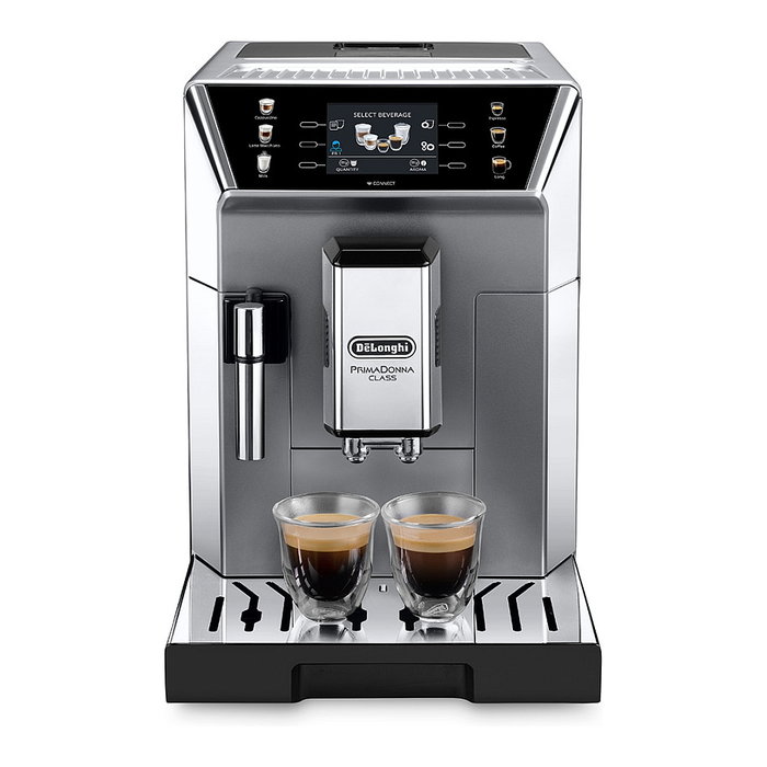 De'Longhi ECAM 550.85.MS PrimaDonna Máquina Espresso Totalmente Automática Plateada 1450 W