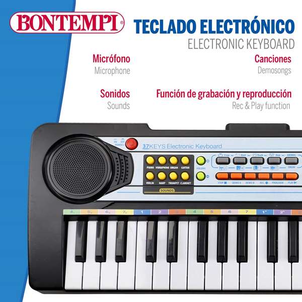 Color Baby Órgano Electrónico de 37 Notas