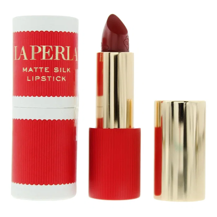 La Perla Matte Silk Lipstick - #102 - Terracotta Red