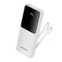 Powerbank 10000mah vention fhow0 22.5w blanca incluye cable usb tipo-c y lightning