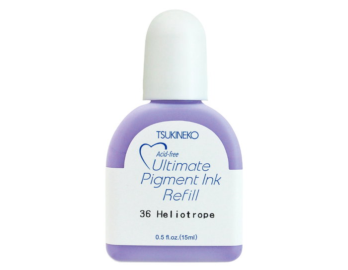 Tsukineko Tinta VERSACOLOR heliotropo opaca recarga 15ml Tsukineko Tinta VERSACOLOR heliotropo opaca recarga 15ml