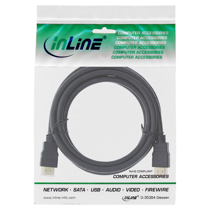 InLine Cable HDMI HighSpeed PREMIUM 3m con Ethernet y 4K/3D InLine Cable HDMI HighSpeed PREMIUM 3m con Ethernet y 4K/3D