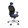 PIQUERAS Y CRESPO Silla de oficina Jorquera Azul marino y Negro