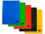 Liderpapel Carpeta Gomas Tres Solapas Cartón Plastificado Folio Colores Surtidos