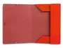 Liderpapel Carpeta Gomas Tres Solapas Cartón Plastificado Folio Colores Surtidos