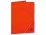 Liderpapel Carpeta Gomas Tres Solapas Cartón Plastificado Folio Colores Surtidos