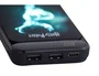 Wondee Power Bank Harry Potter Patronus 10000 mAh Cargador Portátil Luminoso con Efecto Luz y LCD para Móvil, 2 Puertos USB-A, Incluye Cable