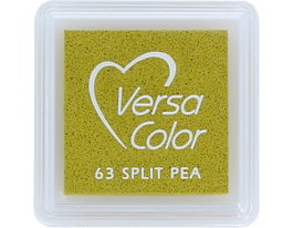 Tsukineko VERSACOLOR Almohadilla de tinta algarroba partida opaca 33x33mm