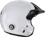 Casco Venti Trophy Jet Con Clips Hans Composite Snell2020 Fia 8859-15 Fia Blanco-Interior Negro 61 STIAA0112AG2T610101