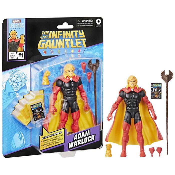 Hasbro Marvel Legends Figura de Acción Adam Warlock de The Infinity Gauntlet - Coleccionable Premium de 15 cm con Accesorios Hasbro Marvel Legends Figura de Acción Adam Warlock de The Infinity Gauntlet - Coleccionable Premium de 15 cm con Accesorios