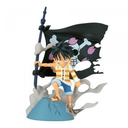 Banpresto Figura One Piece World Collectable Log Stories Monkey D. Luffy 8cm PVC