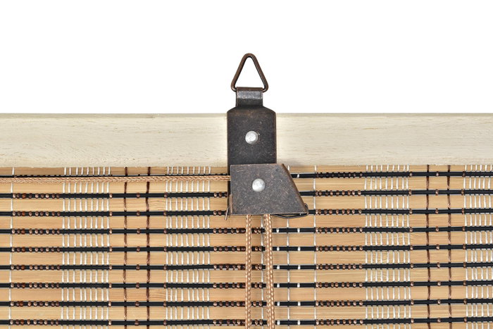 DKD Home Decor Estor de Bambú Bicolor Natural 90x175 cm