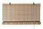 DKD Home Decor Estor de Bambú Bicolor Natural 90x175 cm