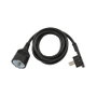 Brennenstuhl Cable de extensión 2m H05VV-F3G1,5 negro