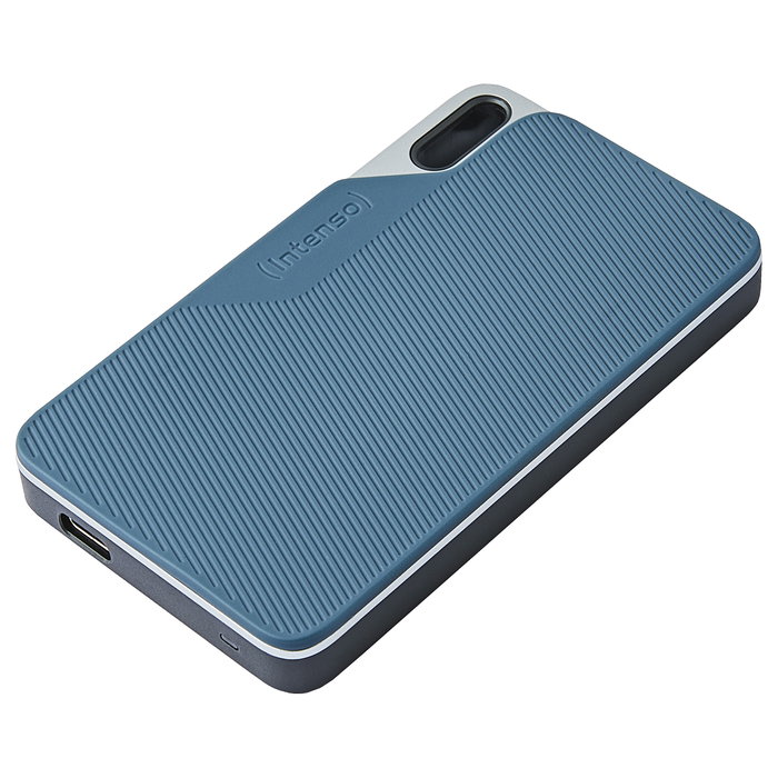 Intenso TX100 1 TB SSD Externo USB tipo C - Azul/Gris Intenso TX100 1 TB SSD Externo USB tipo C - Azul/Gris